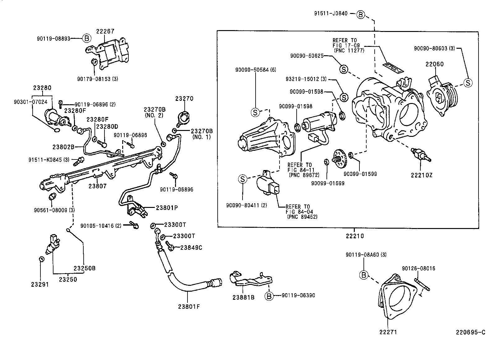 22210-46360 BODY ASSY, THROTTLE product image