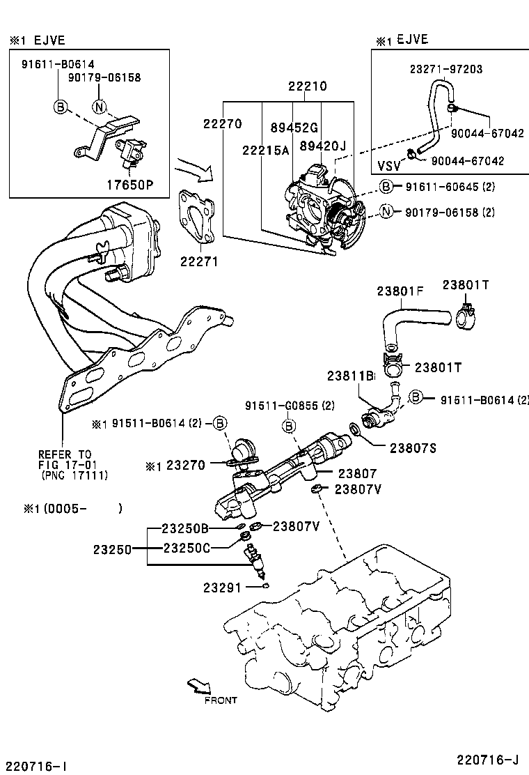 22210-97202 BODY ASSY, THROTTLE product image