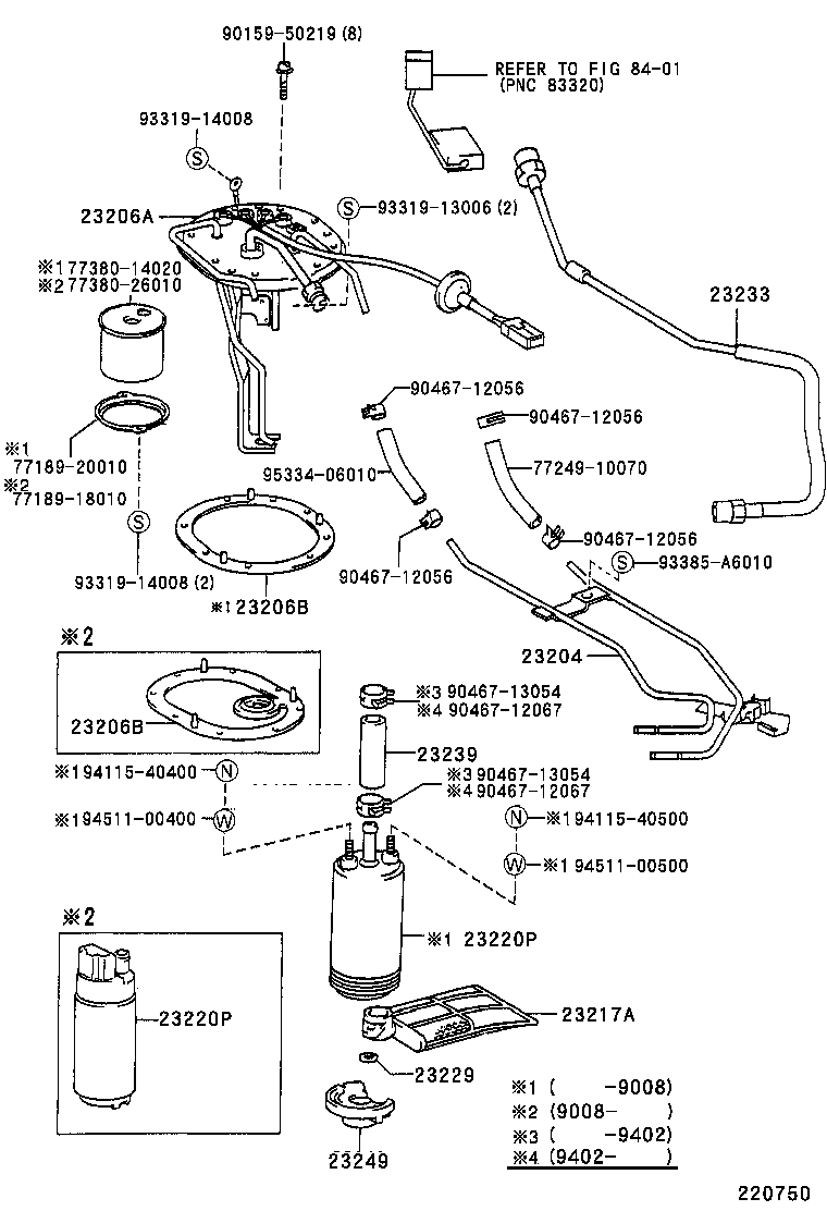23280-11030 REGULATOR ASSY, FUEL PRESSURE product image