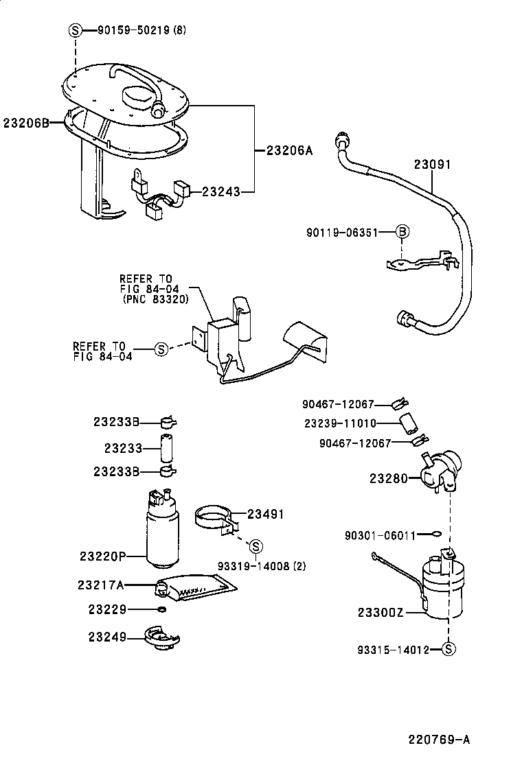 22270-03030 VALVE ASSY, IDLE SPEED CONTROL(FOR THLOTTLE BODY) product image
