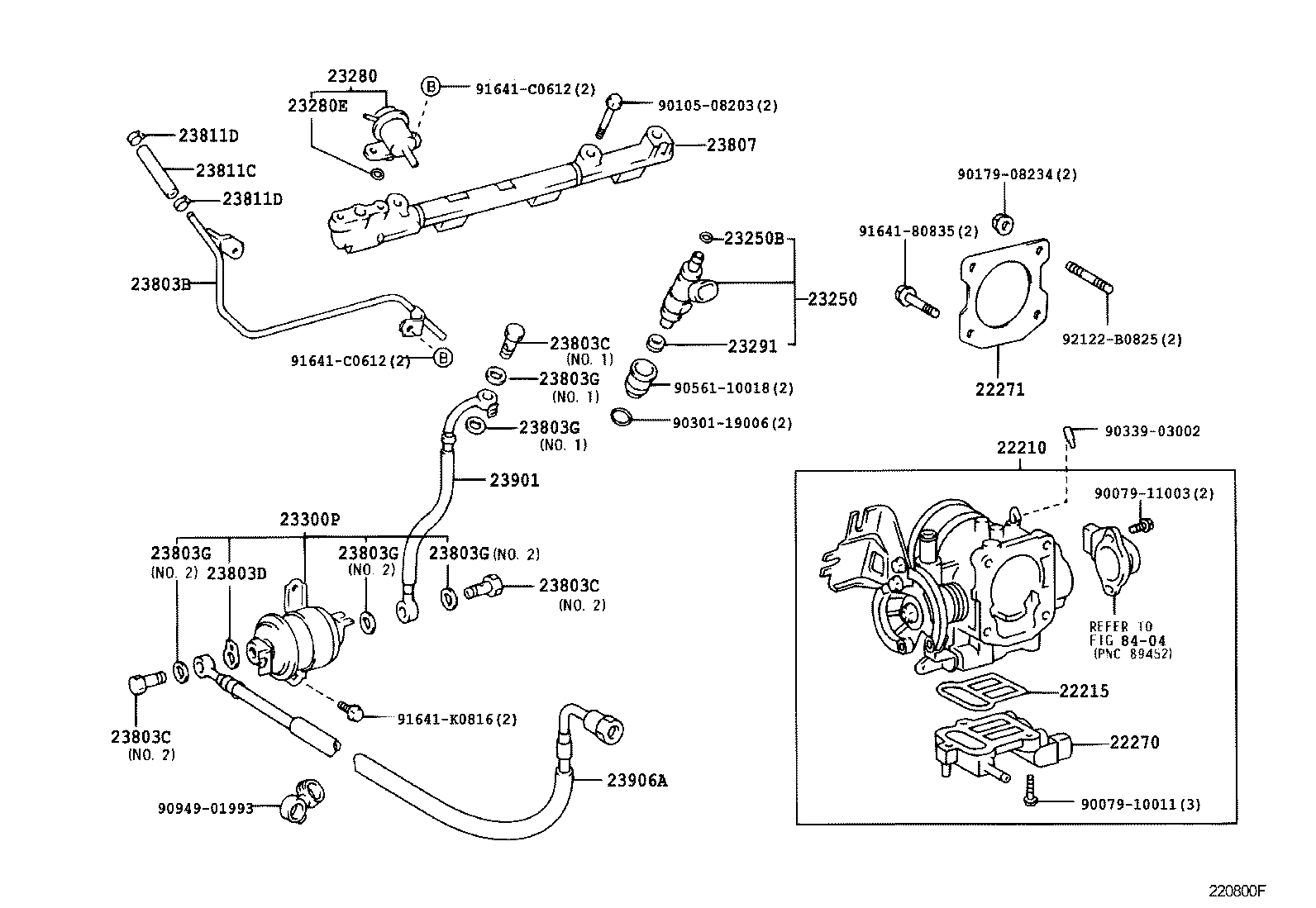 22271-0C020 GASKET, THROTTLE BODY product image