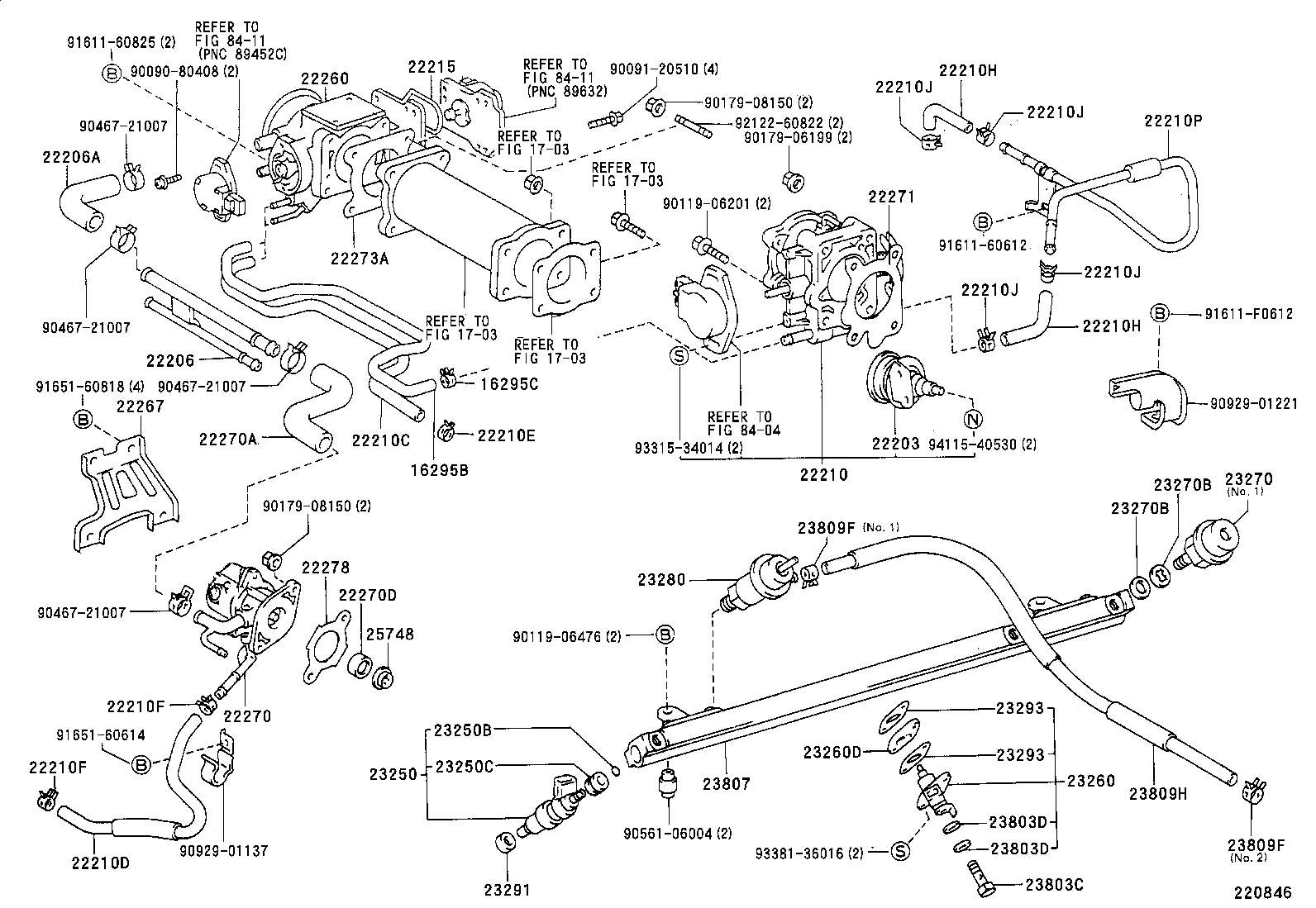22210-42170 BODY ASSY, THROTTLE product image