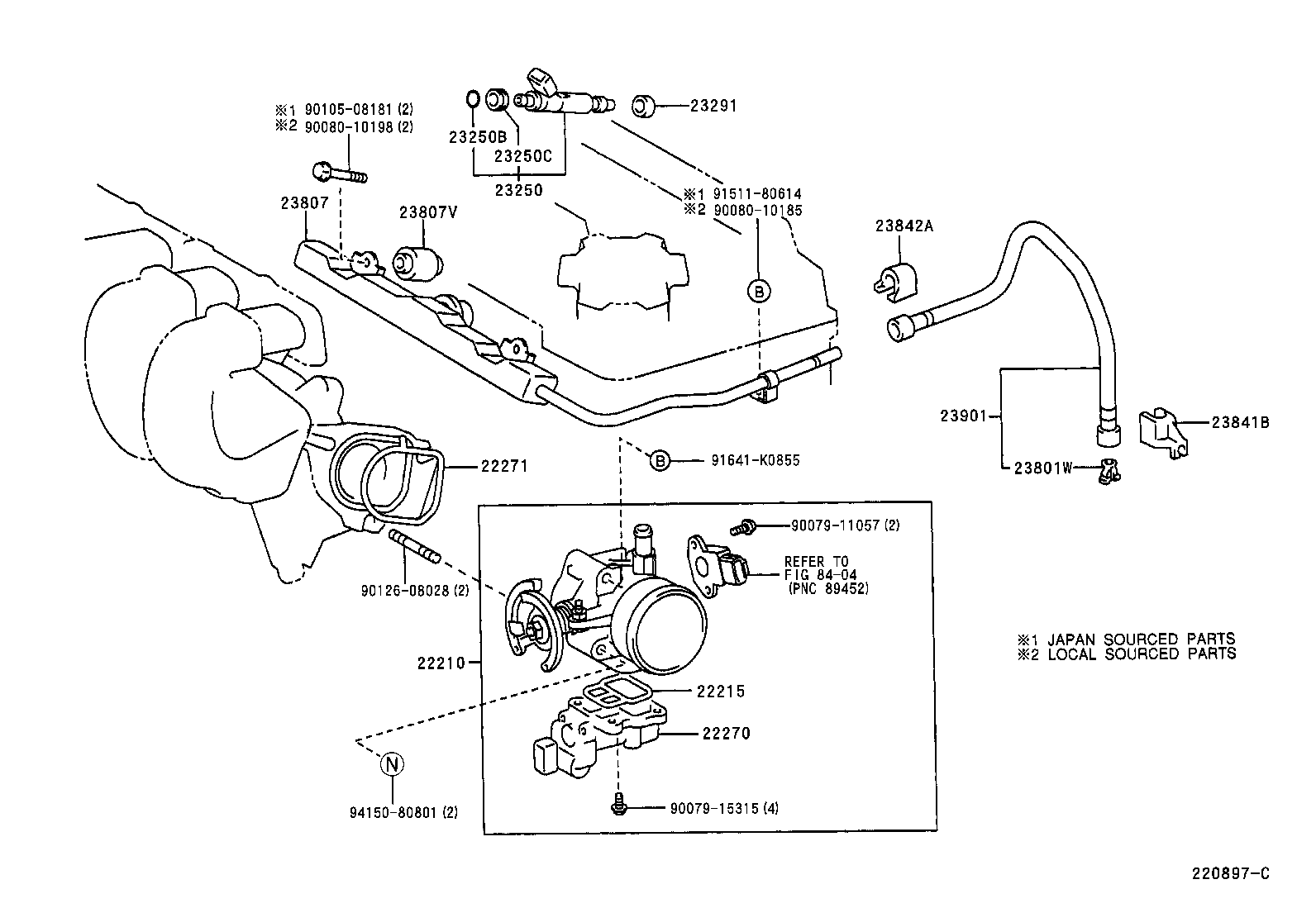 22210-0D020 BODY ASSY, THROTTLE product image