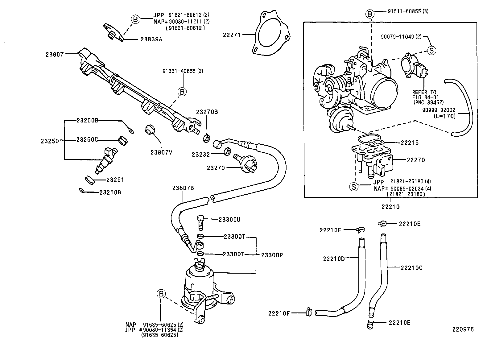 22270-03050 VALVE ASSY, IDLE SPEED CONTROL(FOR THLOTTLE BODY) product image
