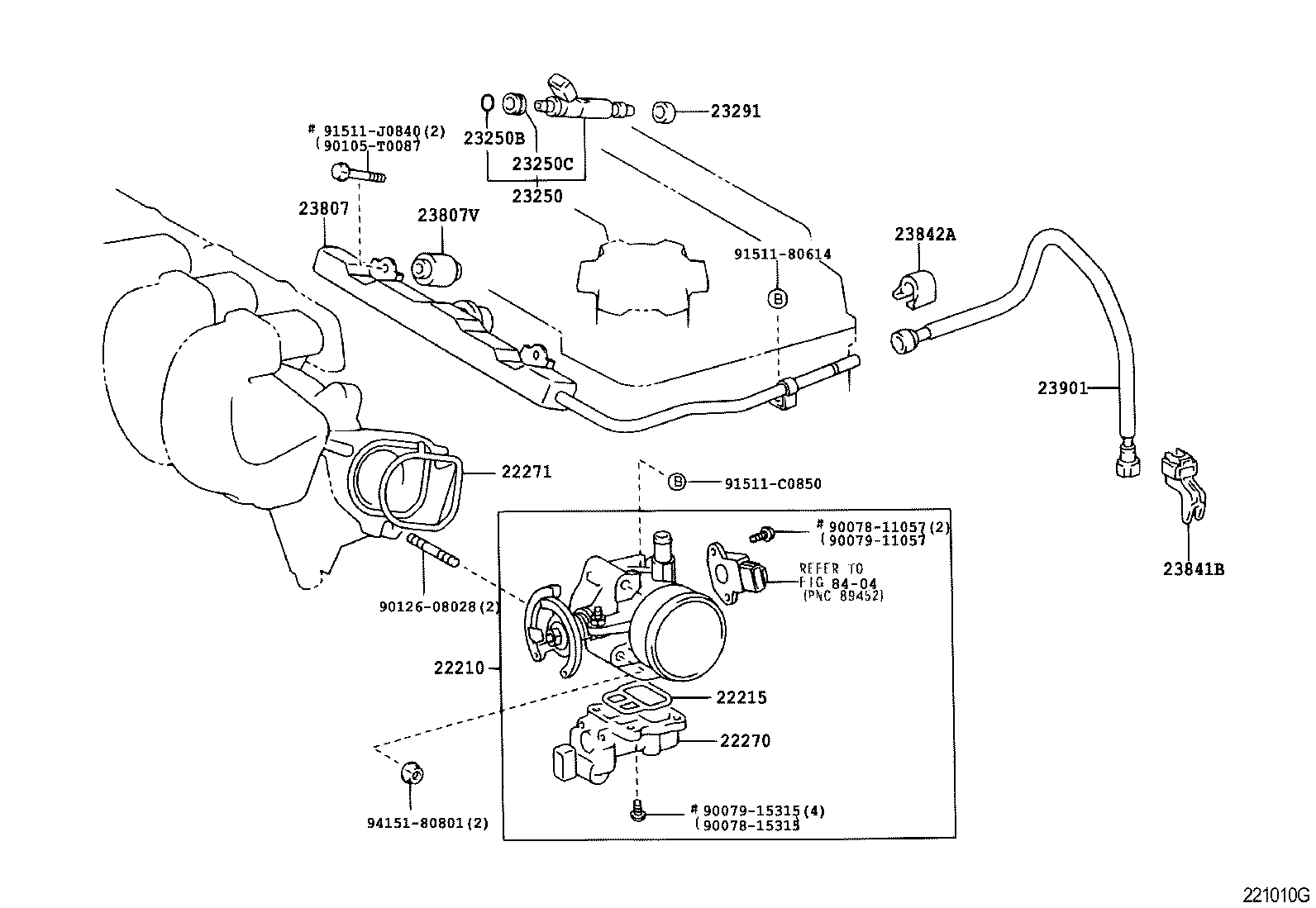 22210-0D080 BODY ASSY, THROTTLE product image