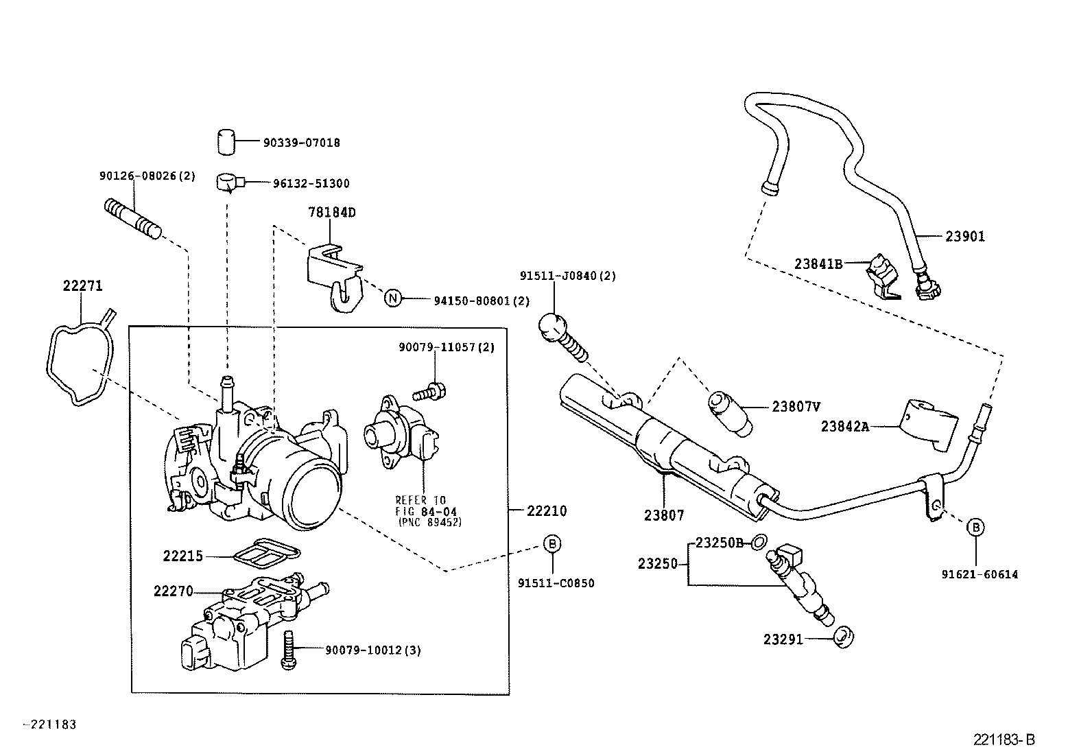 22210-0D080 BODY ASSY, THROTTLE product image