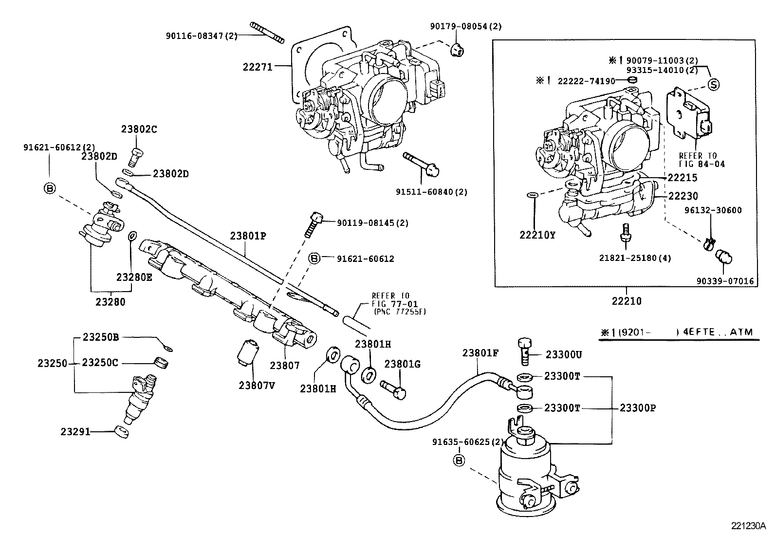 22210-11330 BODY ASSY, THROTTLE product image