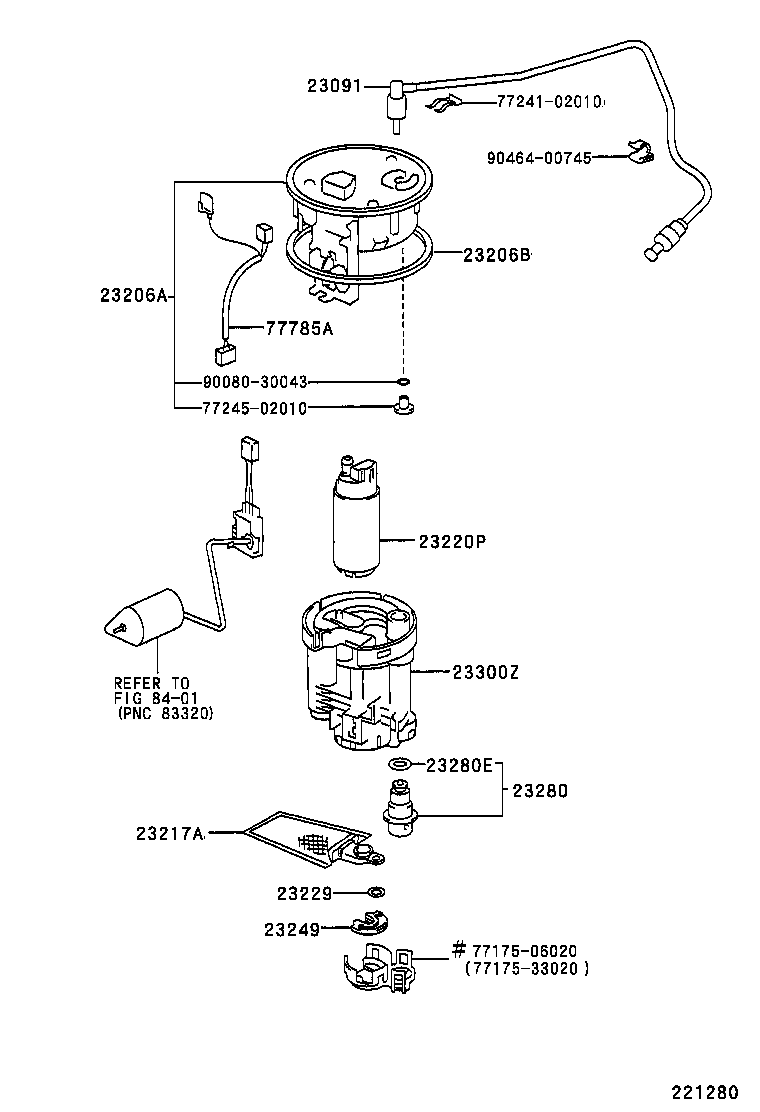 23221-0A030 PUMP ASSY, FUEL product image