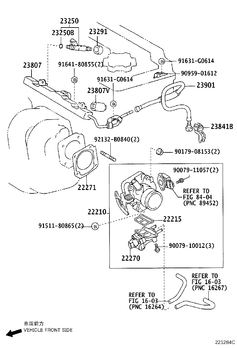 22210-22170 BODY ASSY, THROTTLE product image