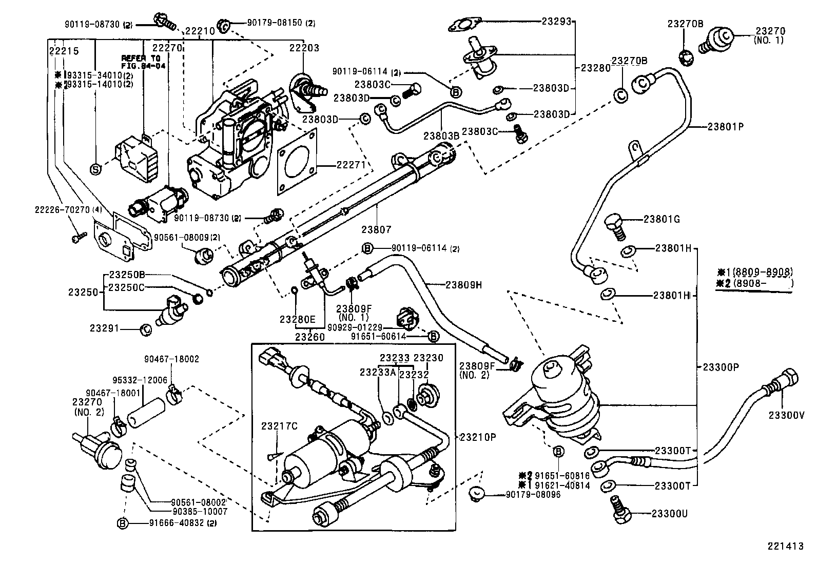22210-42170 BODY ASSY, THROTTLE product image