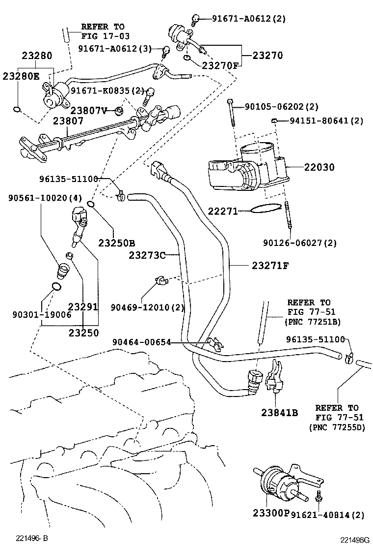 22210-75170 BODY ASSY, THROTTLE product image