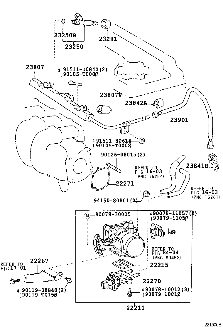 22210-0D080 BODY ASSY, THROTTLE product image