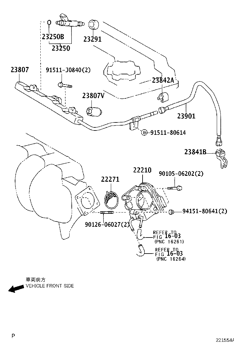 22030-0D030 BODY ASSY, THROTTLE product image