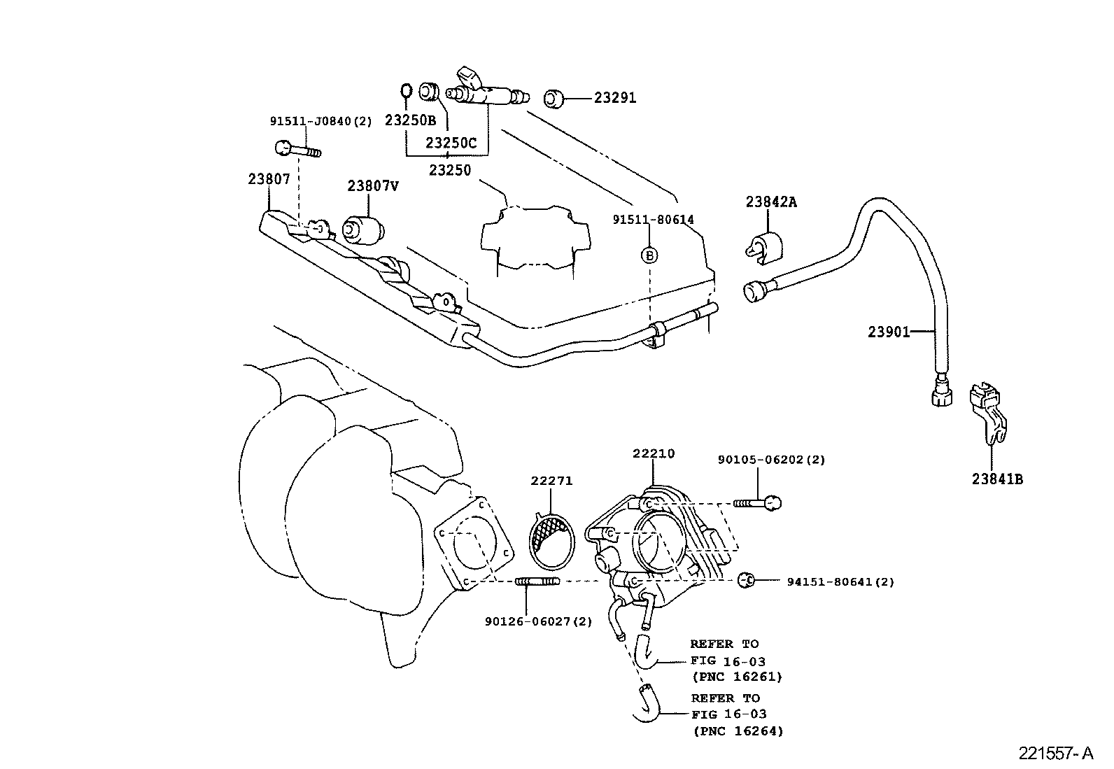 22271-0D040 GASKET, THROTTLE BODY product image