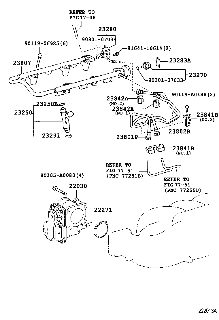 22030-0F010 BODY ASSY, THROTTLE W/MOTOR product image