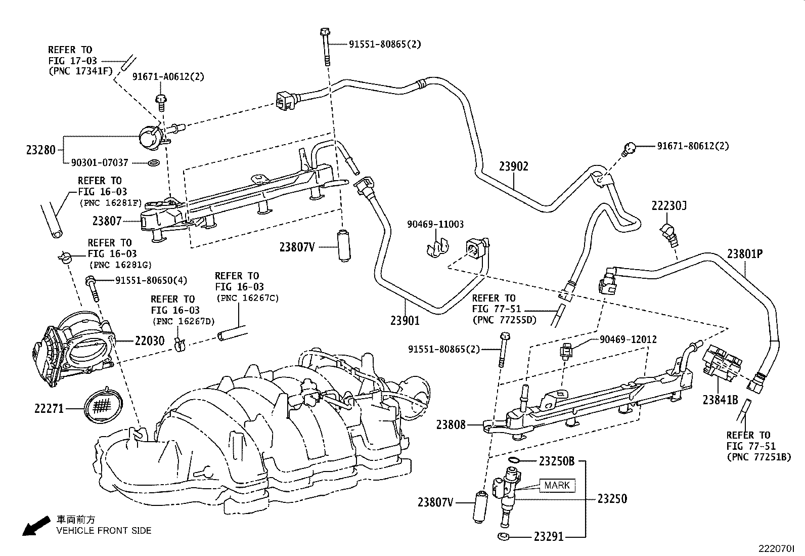 22030-0S021 BODY ASSY, THROTTLE W/MOTOR product image