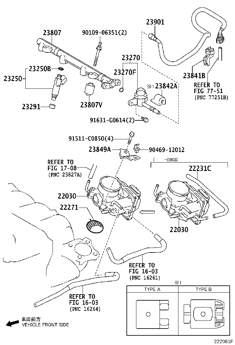 23901-31070 TUBE SUB-ASSY, FUEL product image