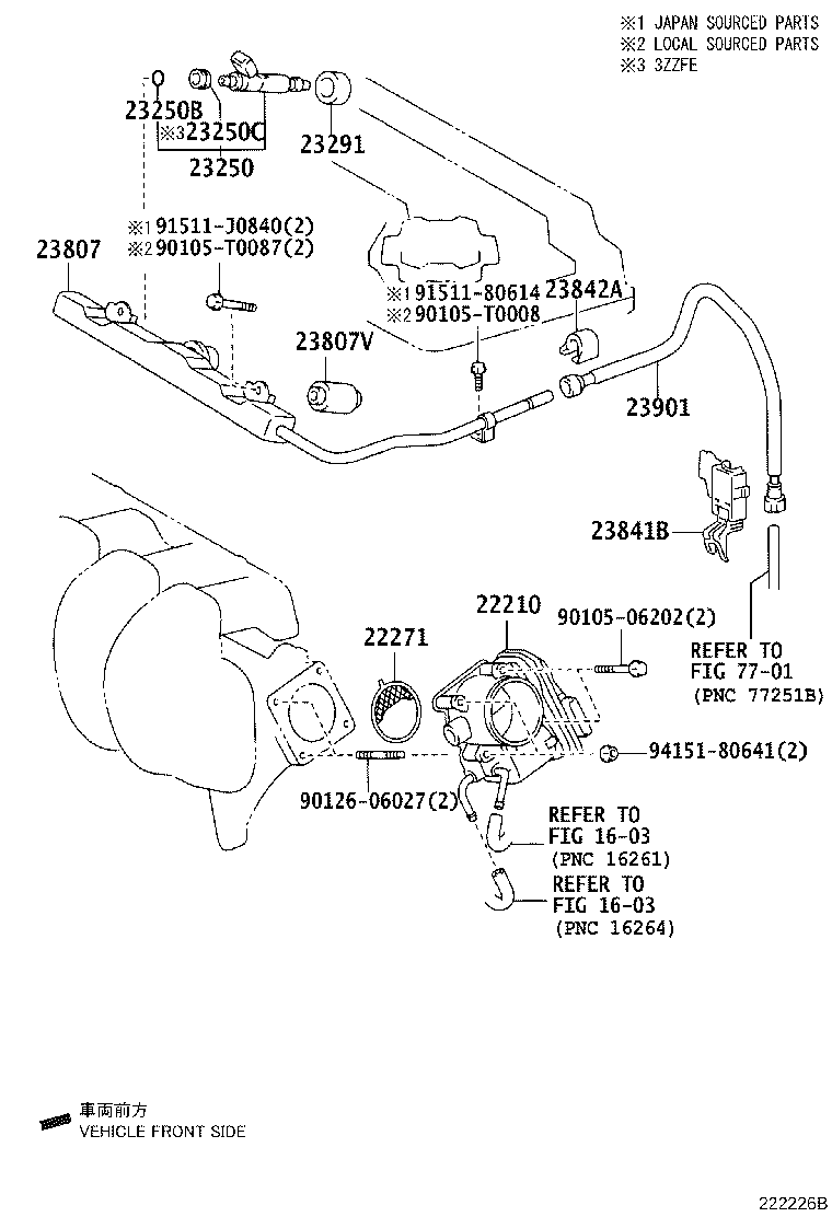 22030-0D040 BODY ASSY, THROTTLE product image