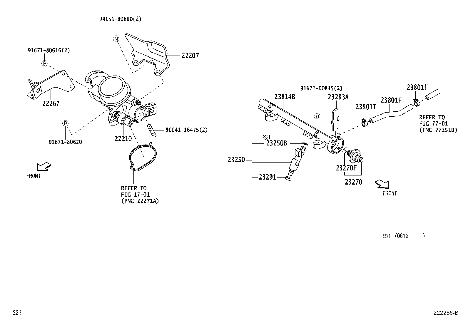 23100-B1030 PUMP ASSY, FUEL product image