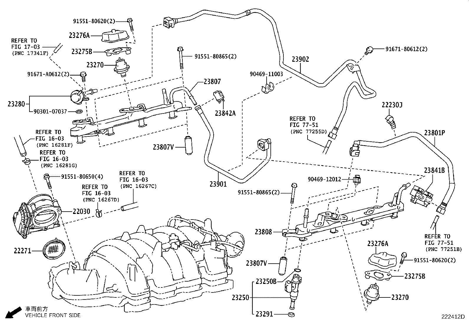 22030-0S021 BODY ASSY, THROTTLE W/MOTOR product image