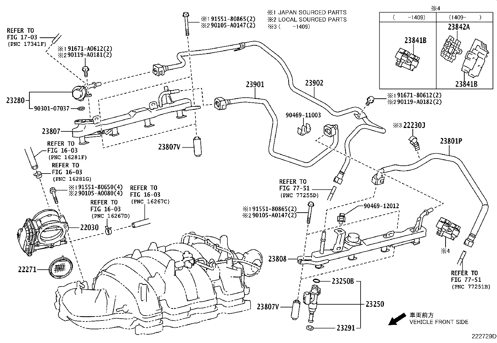 22030-0S021 BODY ASSY, THROTTLE W/MOTOR product image