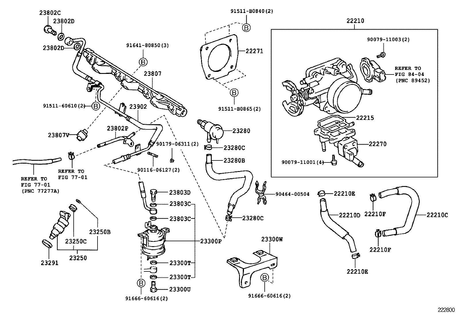22210-7A080 BODY ASSY, THROTTLE product image