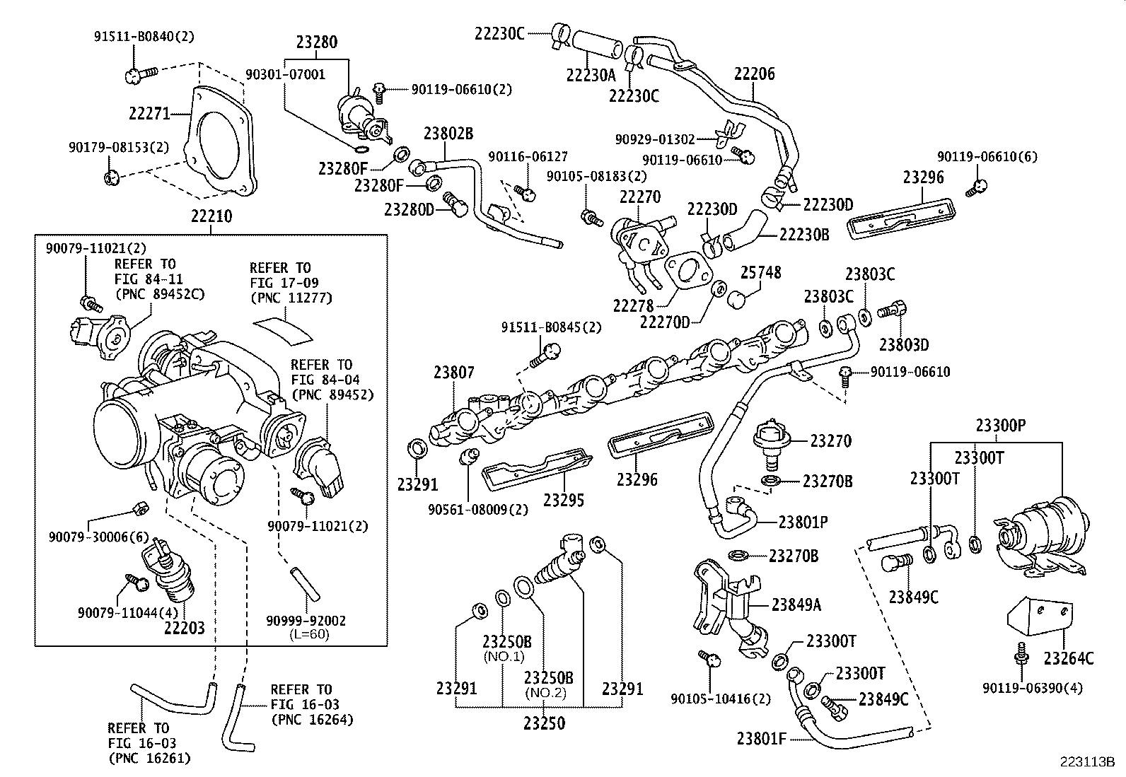 22030-46050 BODY ASSY, THROTTLE product image
