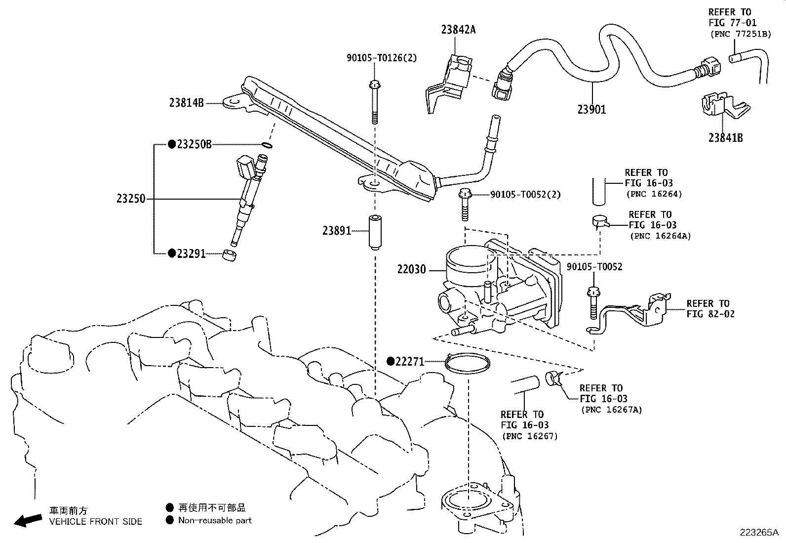 22030-0Y080 BODY ASSY, THROTTLE W/MOTOR product image