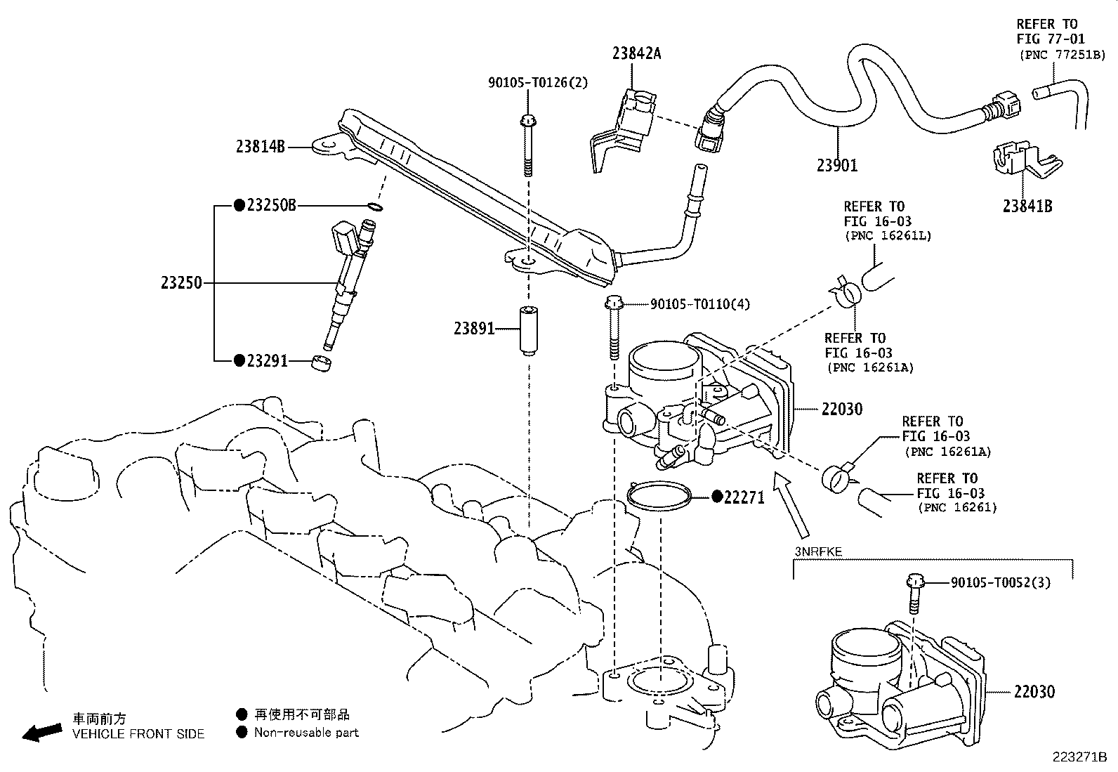 22030-0Y080 BODY ASSY, THROTTLE W/MOTOR product image