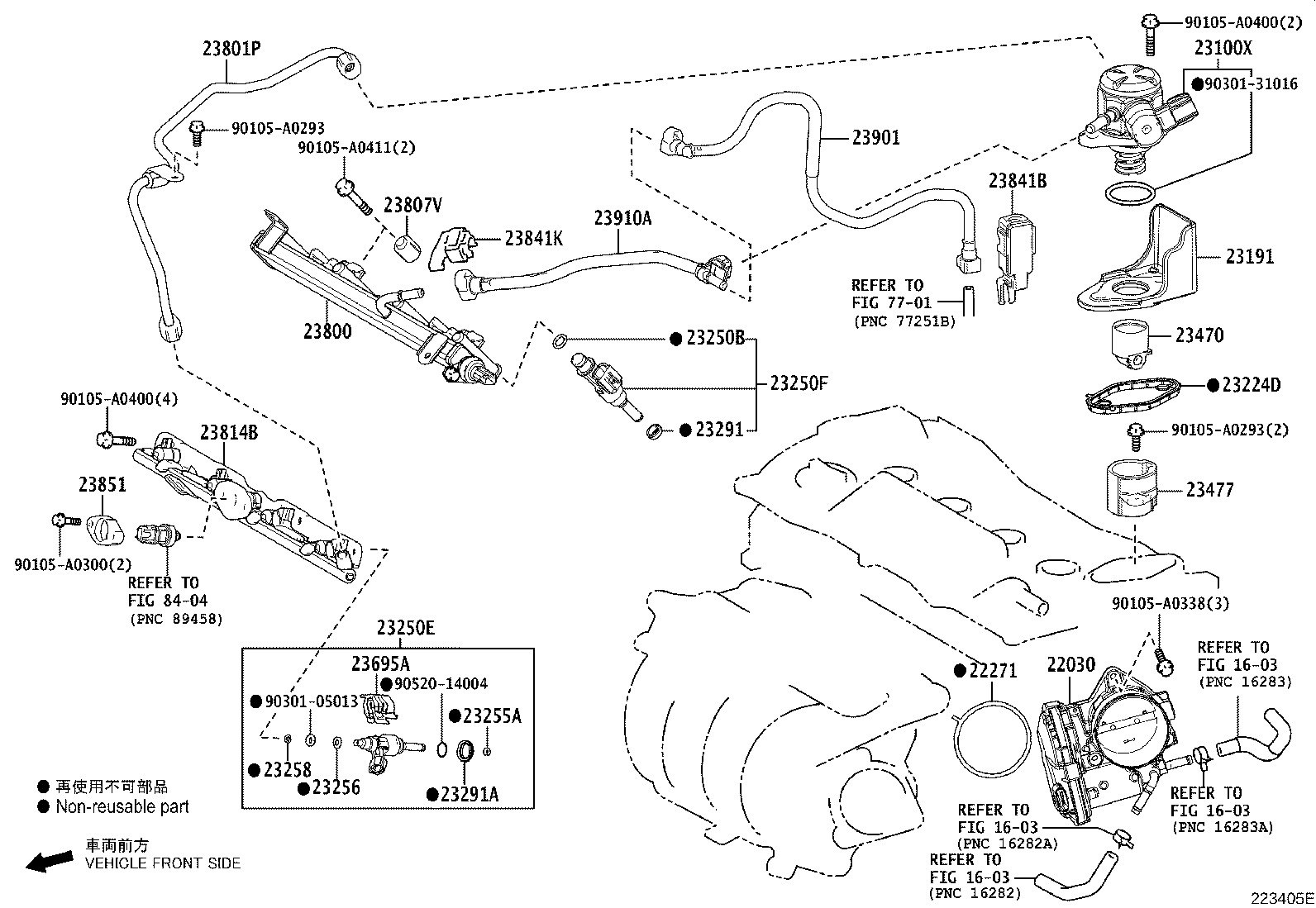 22271-F0010 GASKET, THROTTLE BODY product image