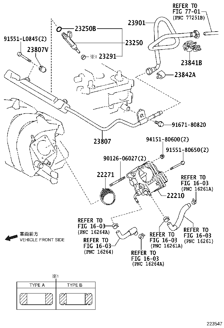 23209-39145 INJECTOR ASSY, FUEL product image