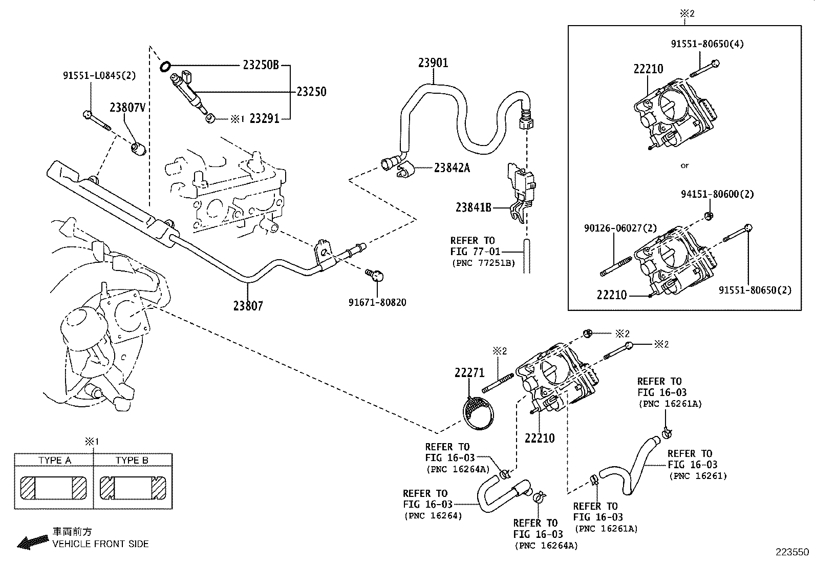 22030-37010 BODY ASSY, THROTTLE product image