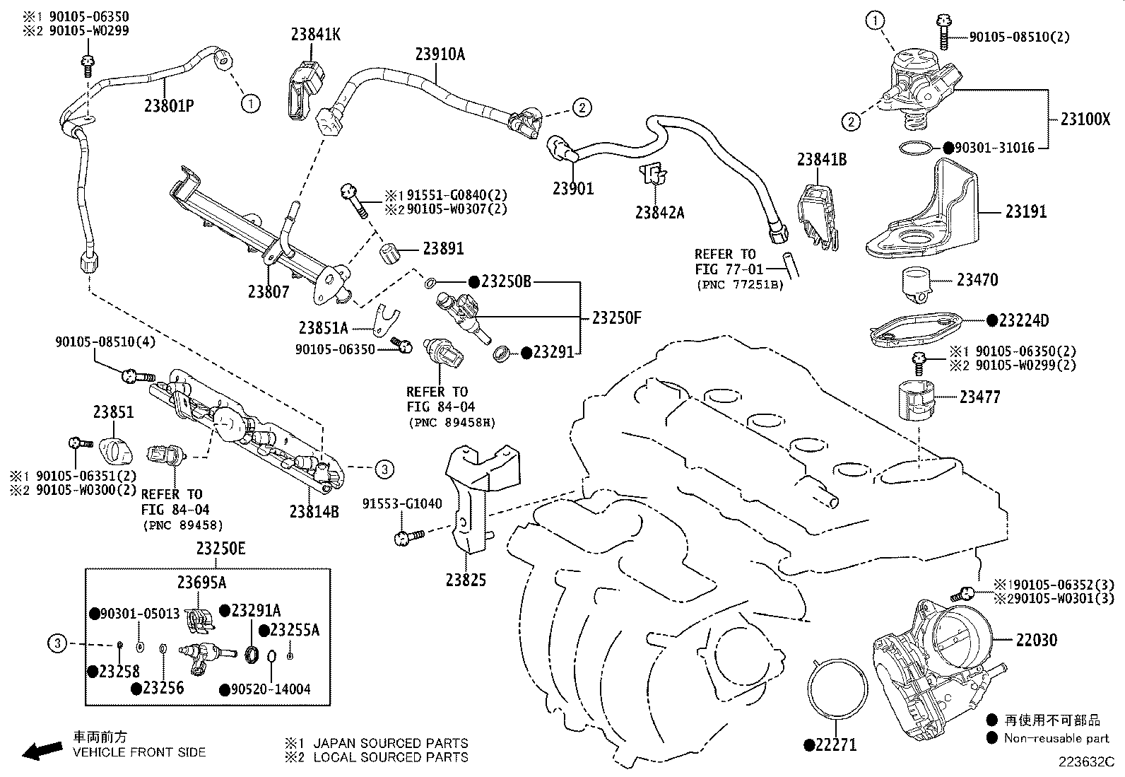 23101-25040 PUMP ASSY, FUEL product image