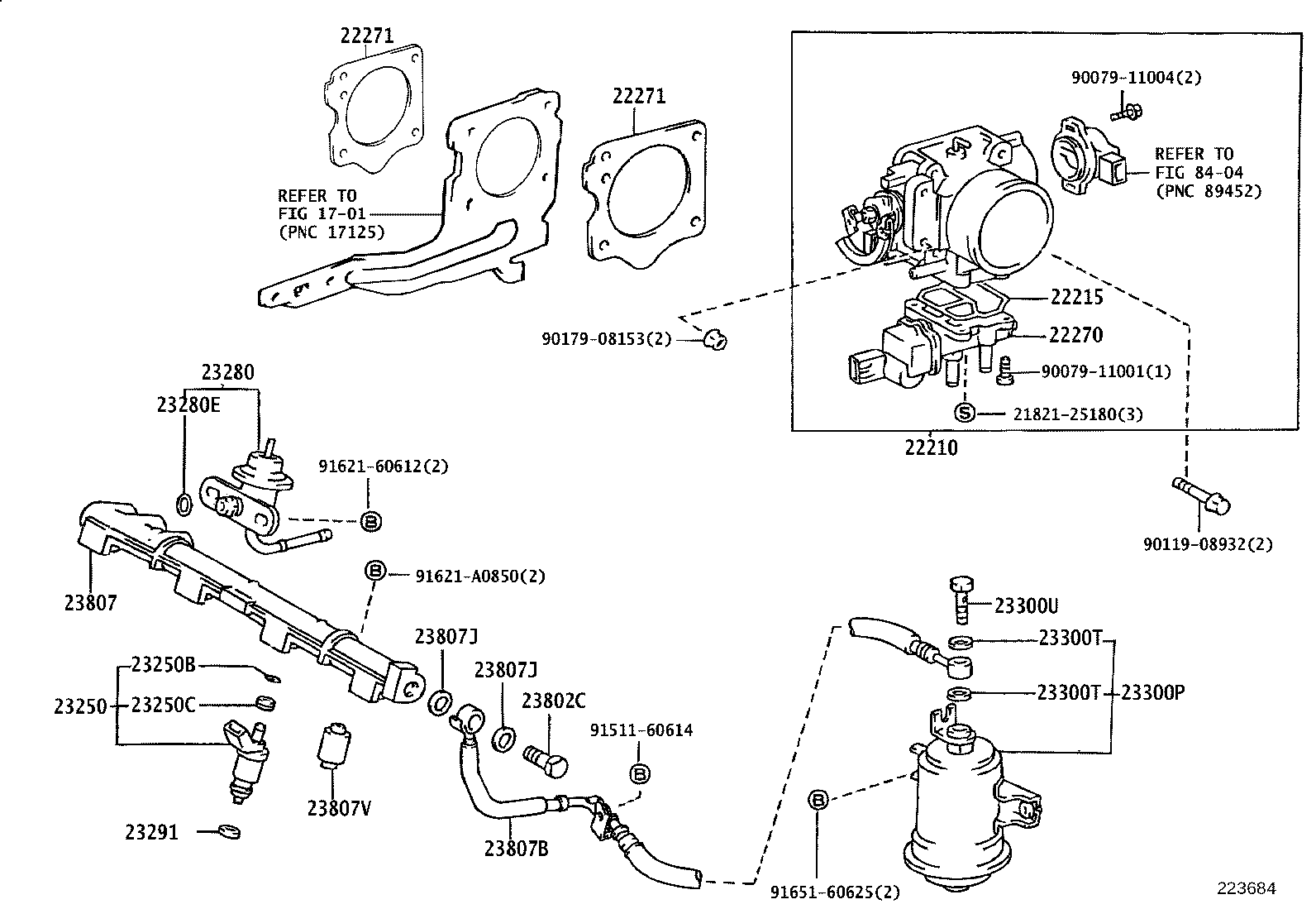 22210-16860 BODY ASSY, THROTTLE product image