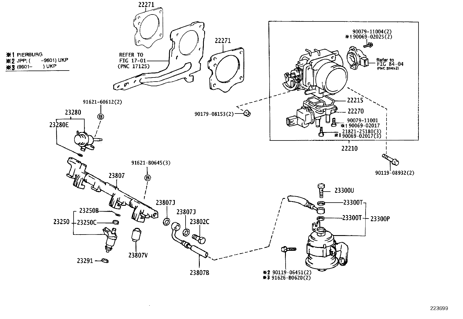 22210-16680 BODY ASSY, THROTTLE product image