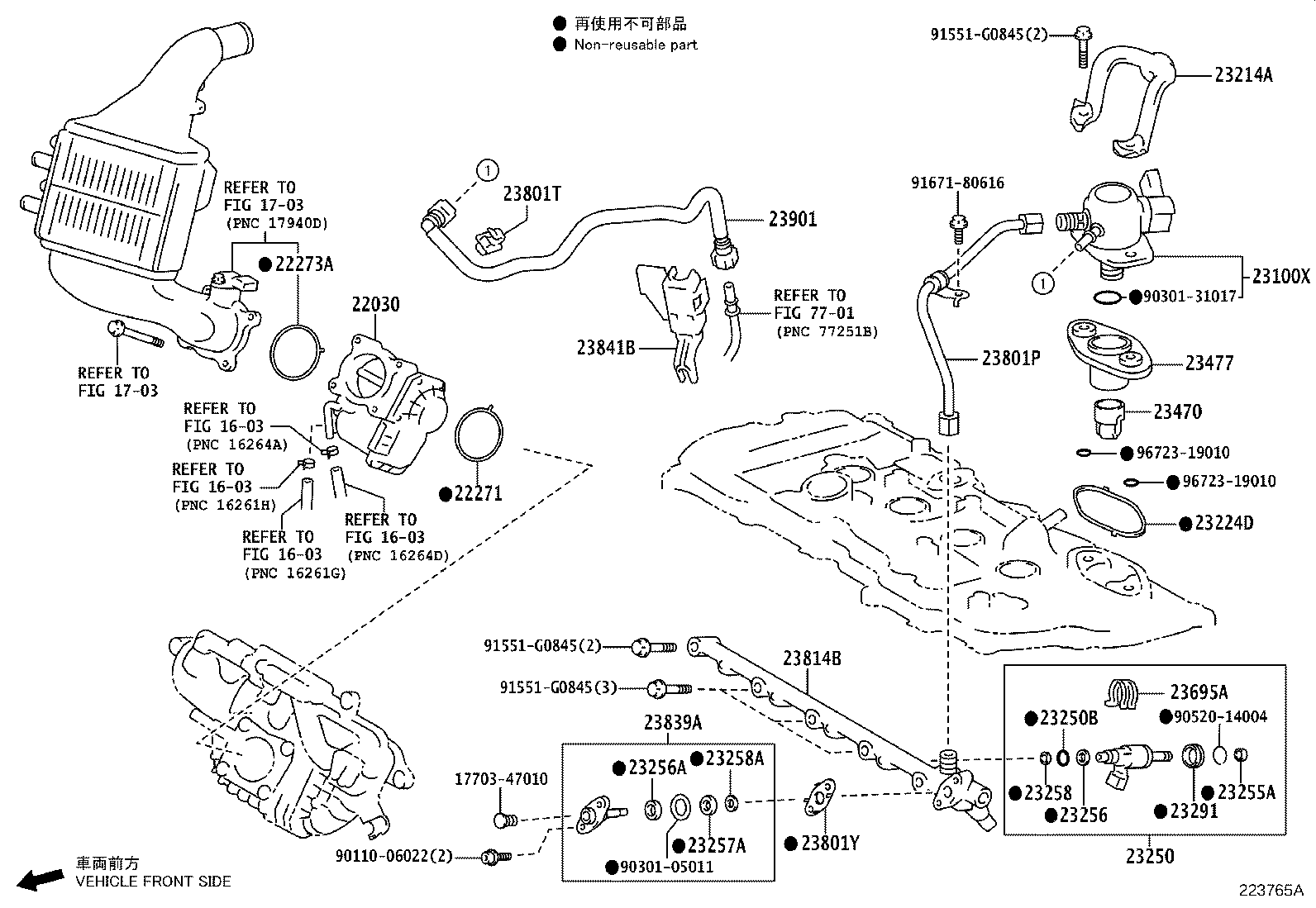 22030-F3040 BODY ASSY, THROTTLE W/MOTOR product image