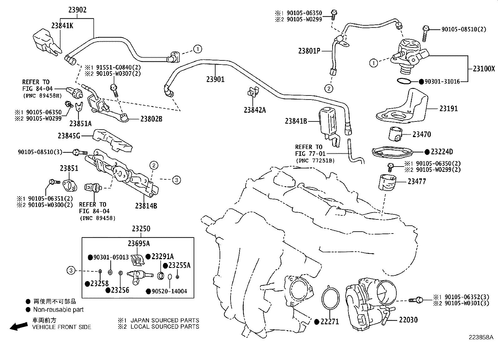22030-F3030 BODY ASSY, THROTTLE W/MOTOR product image