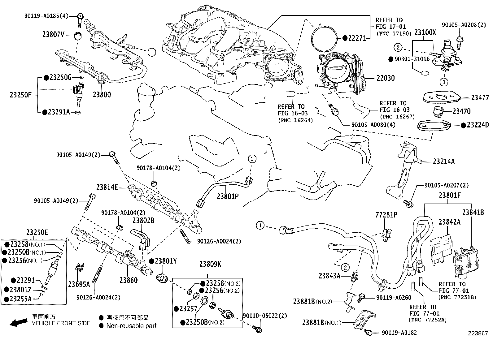 22030-F0020 BODY ASSY, THROTTLE W/MOTOR product image