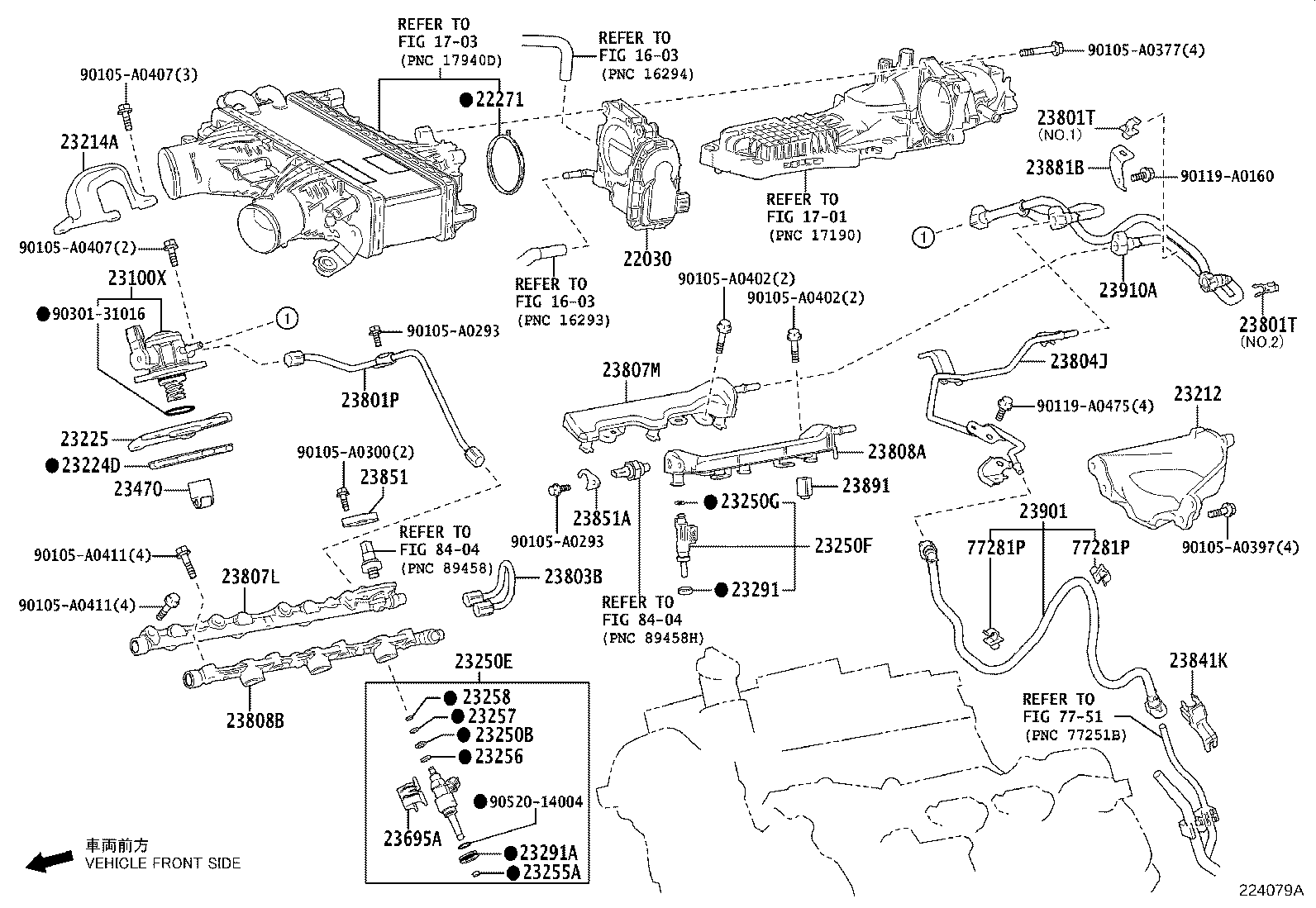 22030-F4010 BODY ASSY, THROTTLE W/MOTOR product image