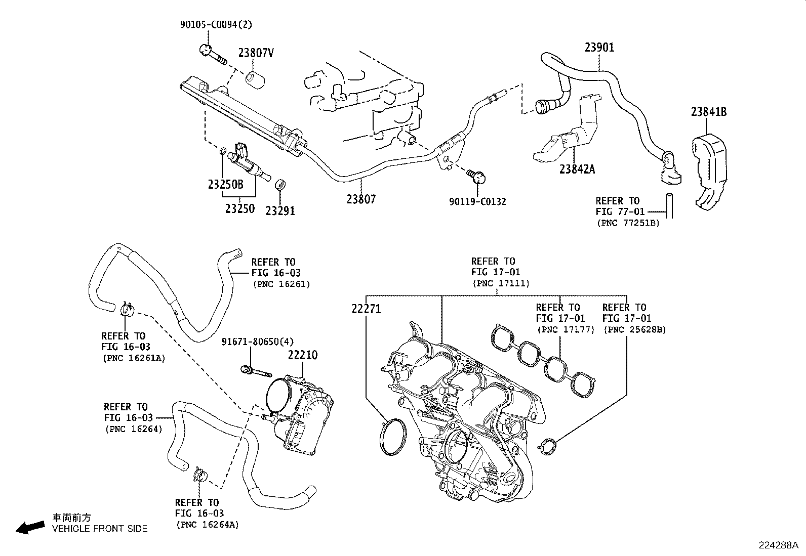22030-F3040 BODY ASSY, THROTTLE W/MOTOR product image