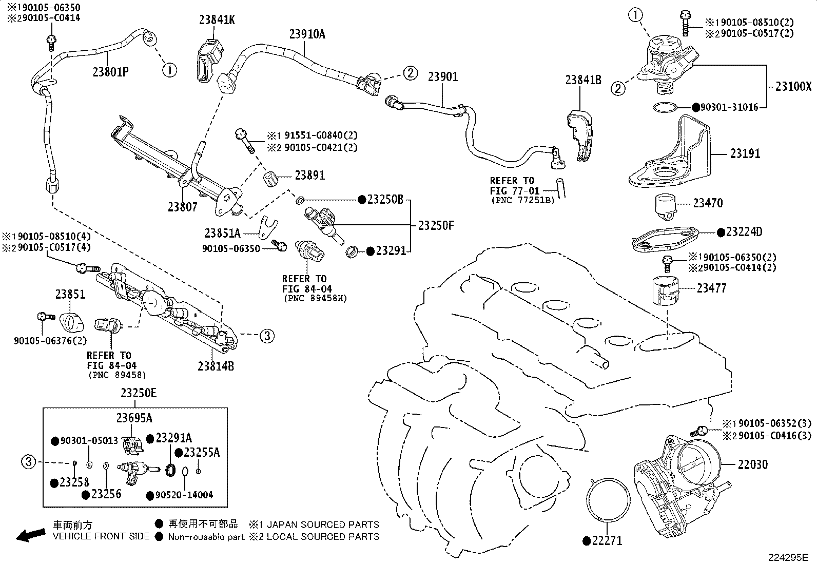 22030-F2030 BODY ASSY, THROTTLE W/MOTOR product image