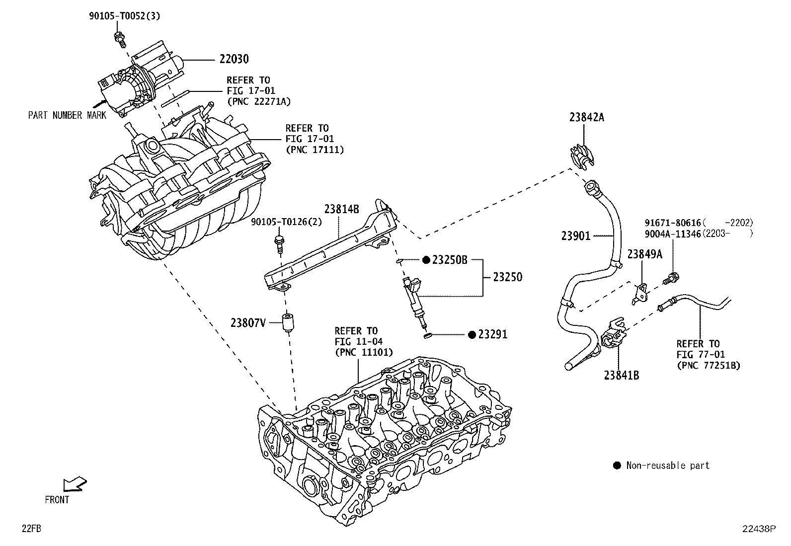 22030-BZ040 BODY ASSY, THROTTLE W/MOTOR product image