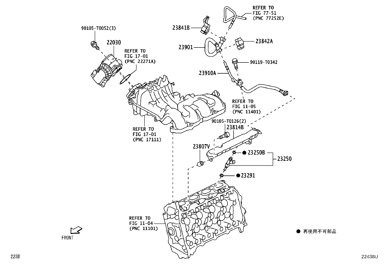 22210-BZ111 BODY ASSY, THROTTLE product image