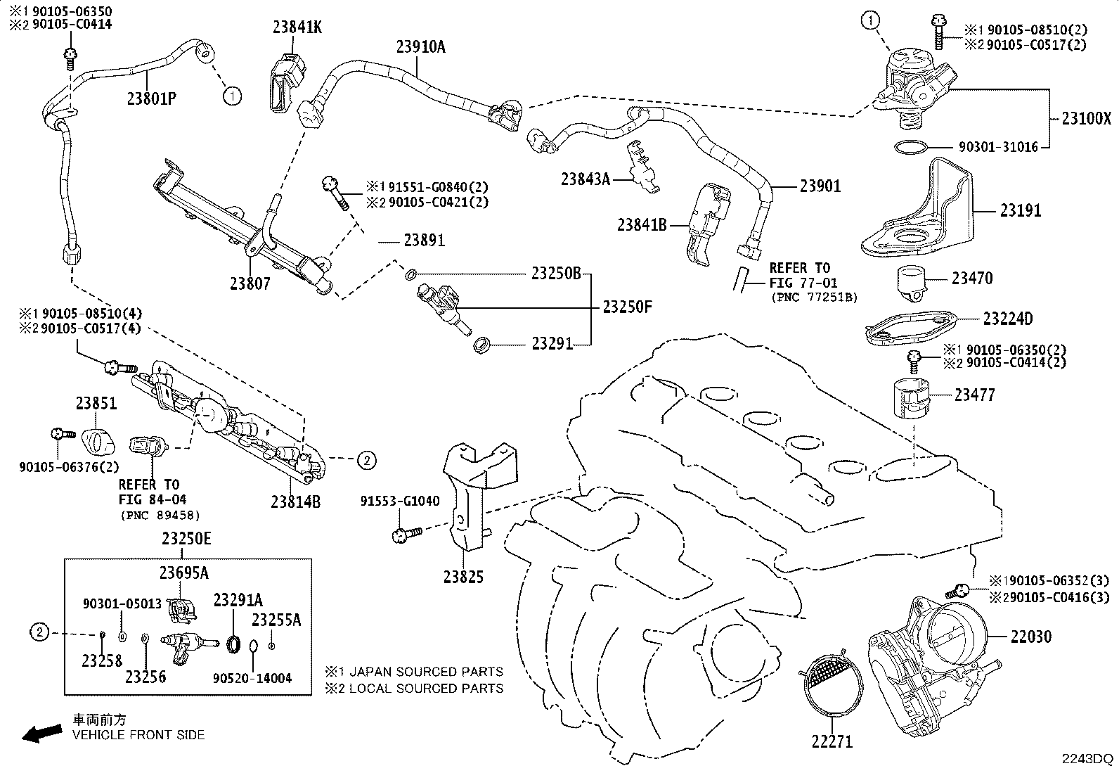 22030-F2020 BODY ASSY, THROTTLE W/MOTOR product image