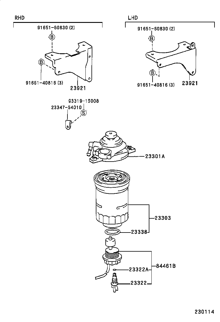 23274-17050 HOSE, FUEL, NO.3 product image