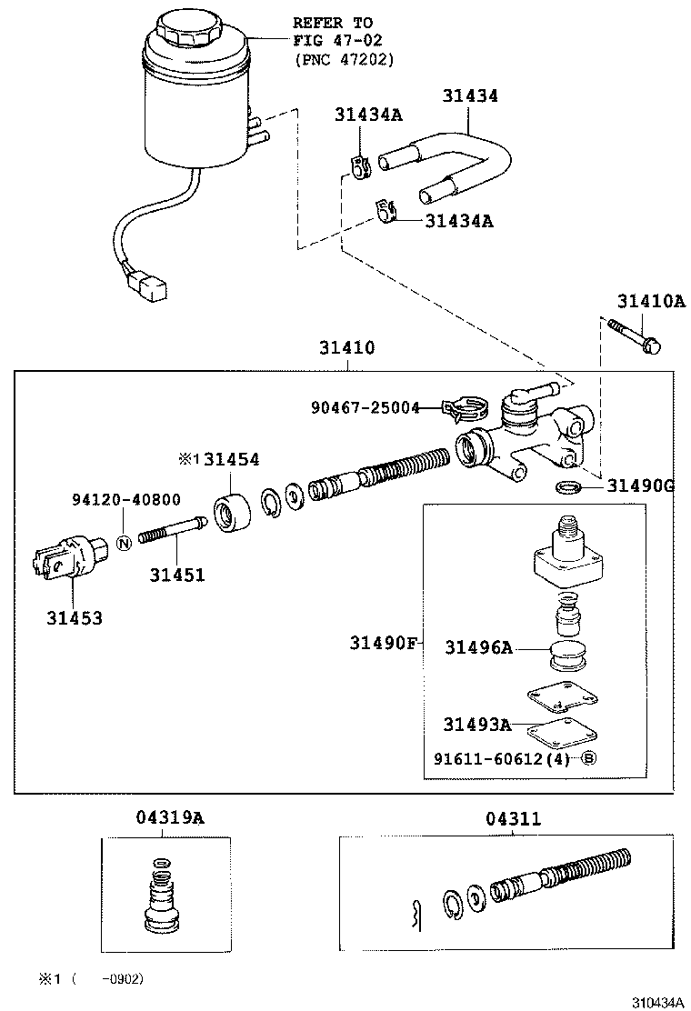 31434-36270 TUBE, CLUTCH RESERVOIR product image