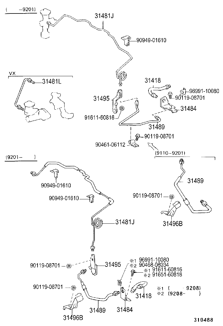 31301-60140 PEDAL SUB-ASSY, CLUTCH product image