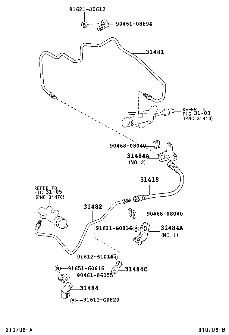 31301-42070 PEDAL SUB-ASSY, CLUTCH product image