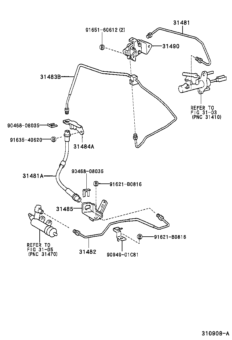 90386-08002 BUSH(FOR CLUTCH MASTER CYLINDER PUSH ROD CLEVIS) product image