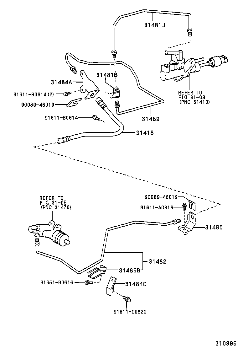 31380-06050 PEDAL SUB-ASSY, CLUTCH product image